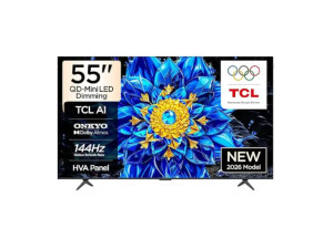 TV TCL 55" QD-MINI LED 144Hz 55P8L Google TV 2026