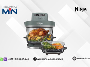 Ninja Crispi Pro 6u1 Dual Friteza na vrući zrak 5.7l + 2.3l, Grey