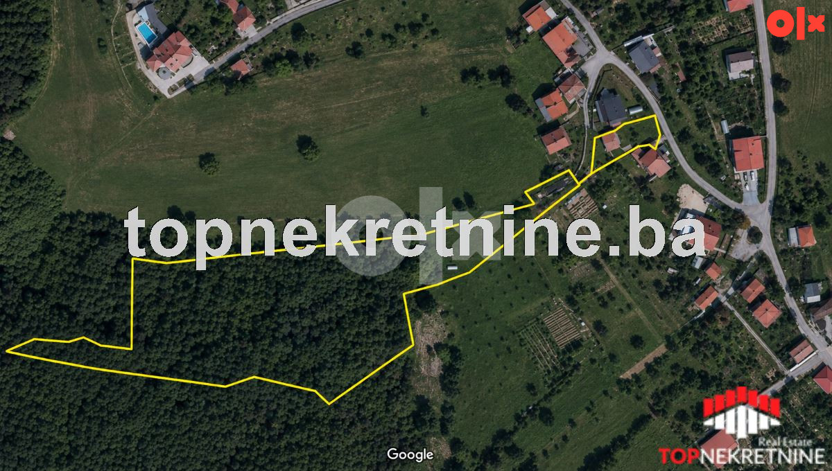 Zemljište, 9891m2, dva objekta, Bojnik 14