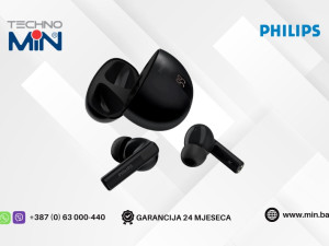 Philips TAT2520BK Bežične Bluetooth Slušalice TWS do 20h baterija