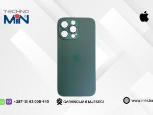 Apple iPhone 15 AG Glass zaštitna maska Tamno zelena