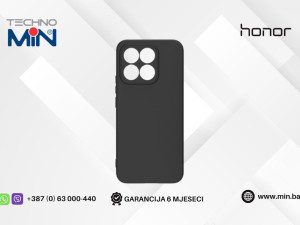Honor X8c silikonska maska Crna