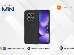 Xiaomi Redmi Note 15+ 4G silikonska maska, Crna