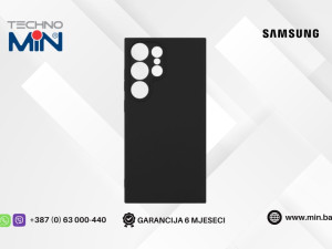Samsung Galaxy S24 Ultra silikonska maska Crna