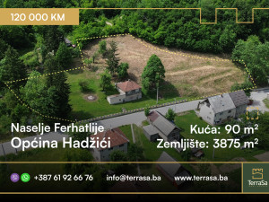 House 90 m2/ Ferhatlije/ Pazarić/ Hadžići