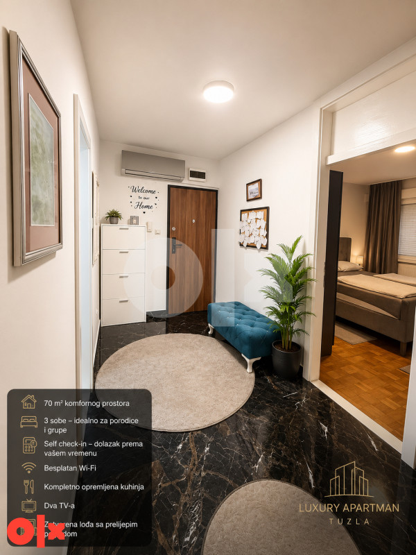 Luxury Apartmani Tuzla  Stan na dan 10