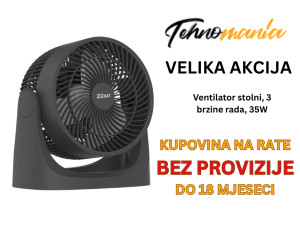 Ventilator stolni, 3 brzine rada, 35W