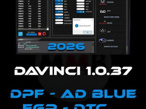 Davinci DPF EGR ADBLUE DTC Deluxe Edition 1.0.37