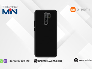 Xiaomi Redmi 9 silikonska maska Black