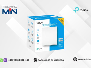 TP-Link Tapo S210 pametni prekidač za svjetlo 1-Gang 1-Way BijelI