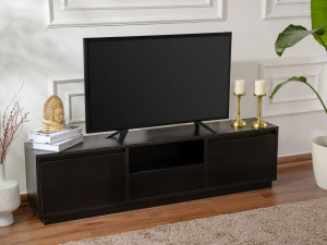 TV stalak Vanguard - drvo crna
