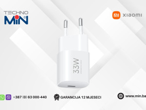 Xiaomi Brzi punjač GaN 33W USB-C Nano, White