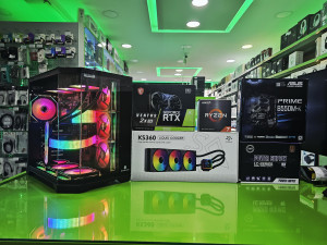 Gaming PC MAX Ryzen 7 5700X /16GB/RTX 3050 8GB/SSD 1TB + HDD 1TB
