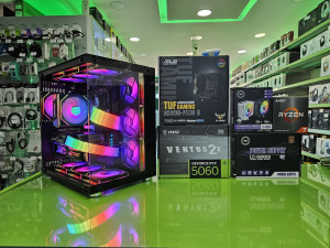 Gaming PC MAX AMD Ryzen 7 5700X /16GB/RTX 5060 8GB/SSD 1TB