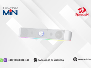 Redragon Adiemus GS560 RGB Gaming zvučnik Soundbar 2x4W, White