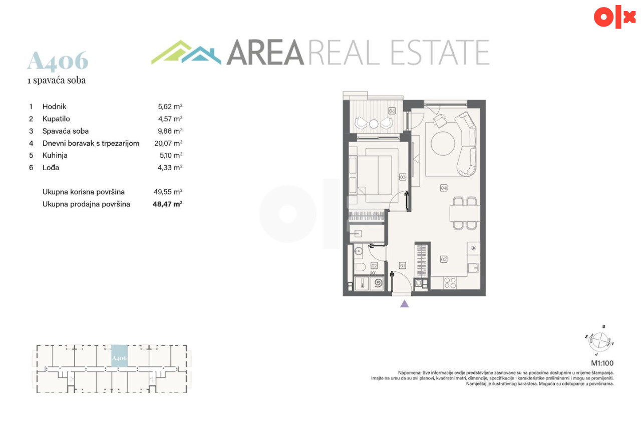 Novogradnja/ Novi Grad/ Horizont Residences/ 48-240 m2 17