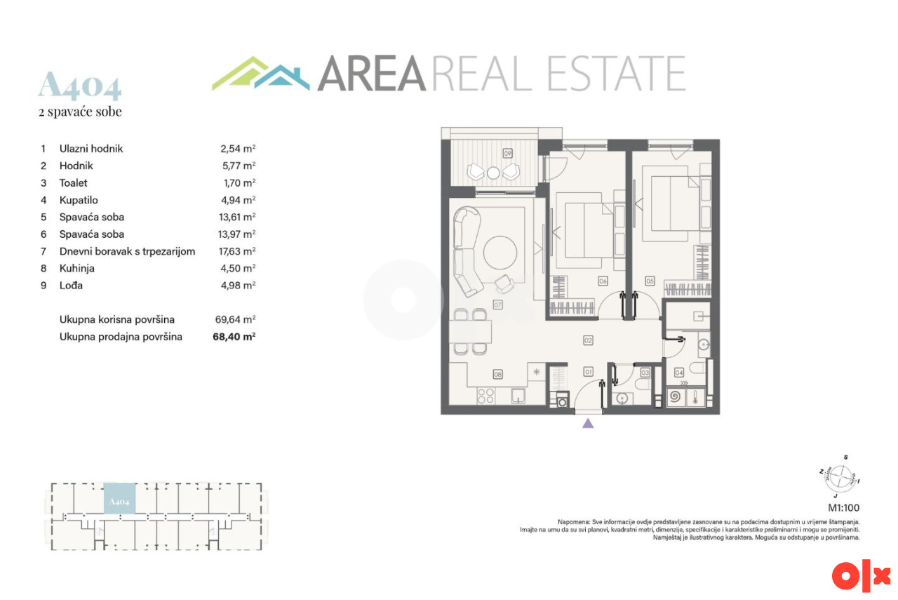 Novogradnja/ Novi Grad/ Horizont Residences/ 48-240 m2 19