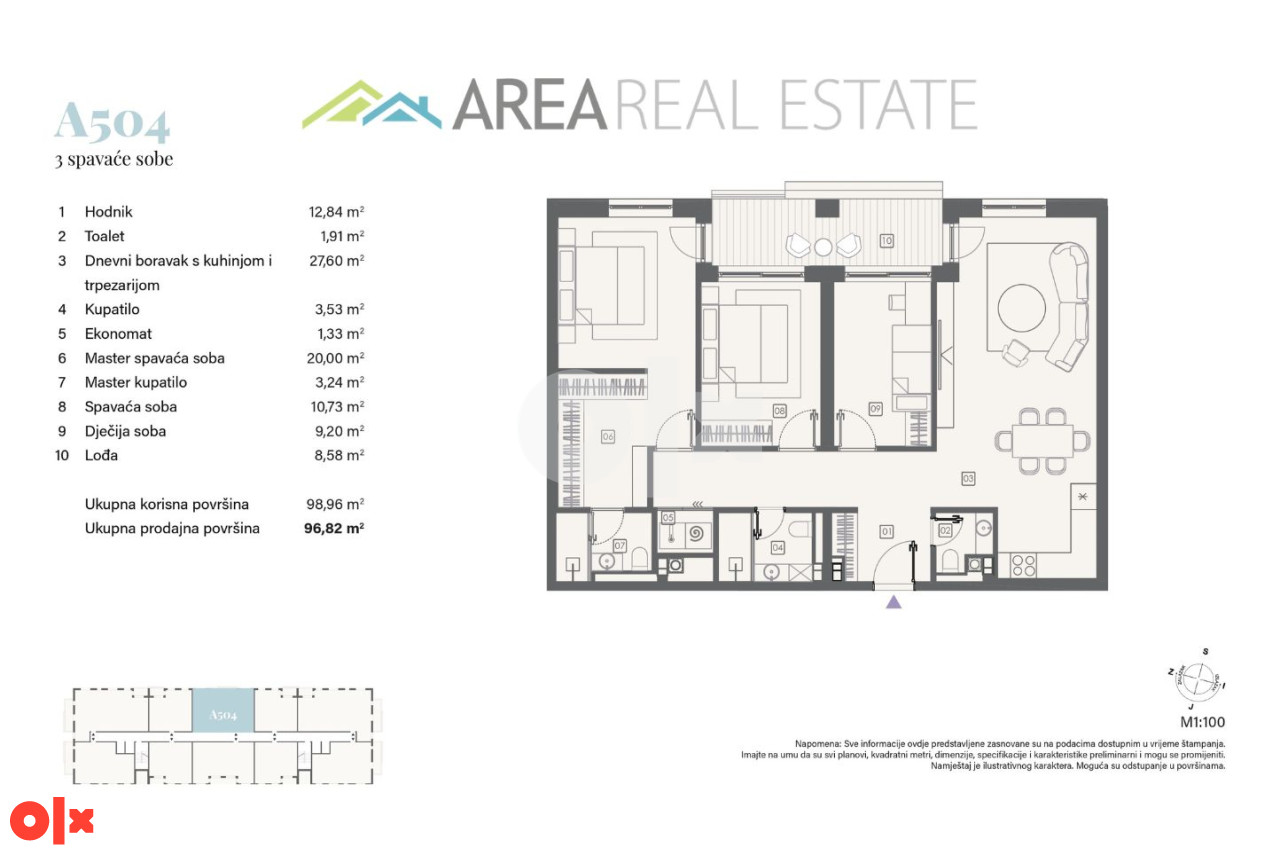 Novogradnja/ Novi Grad/ Horizont Residences/ 48-240 m2 21