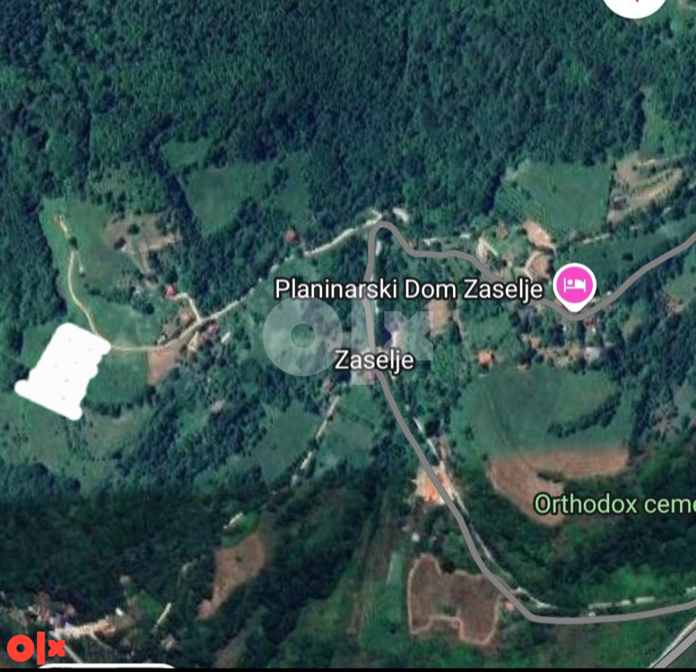 Zemljište Vitez ,selo Zaselje