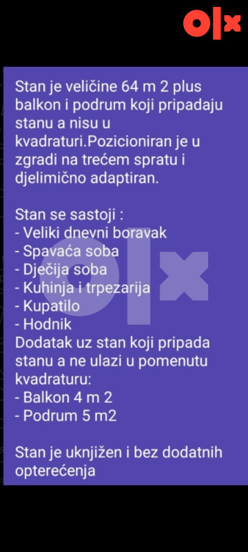 Stanovi i apartmani Sarajevo - Novi Grad 3