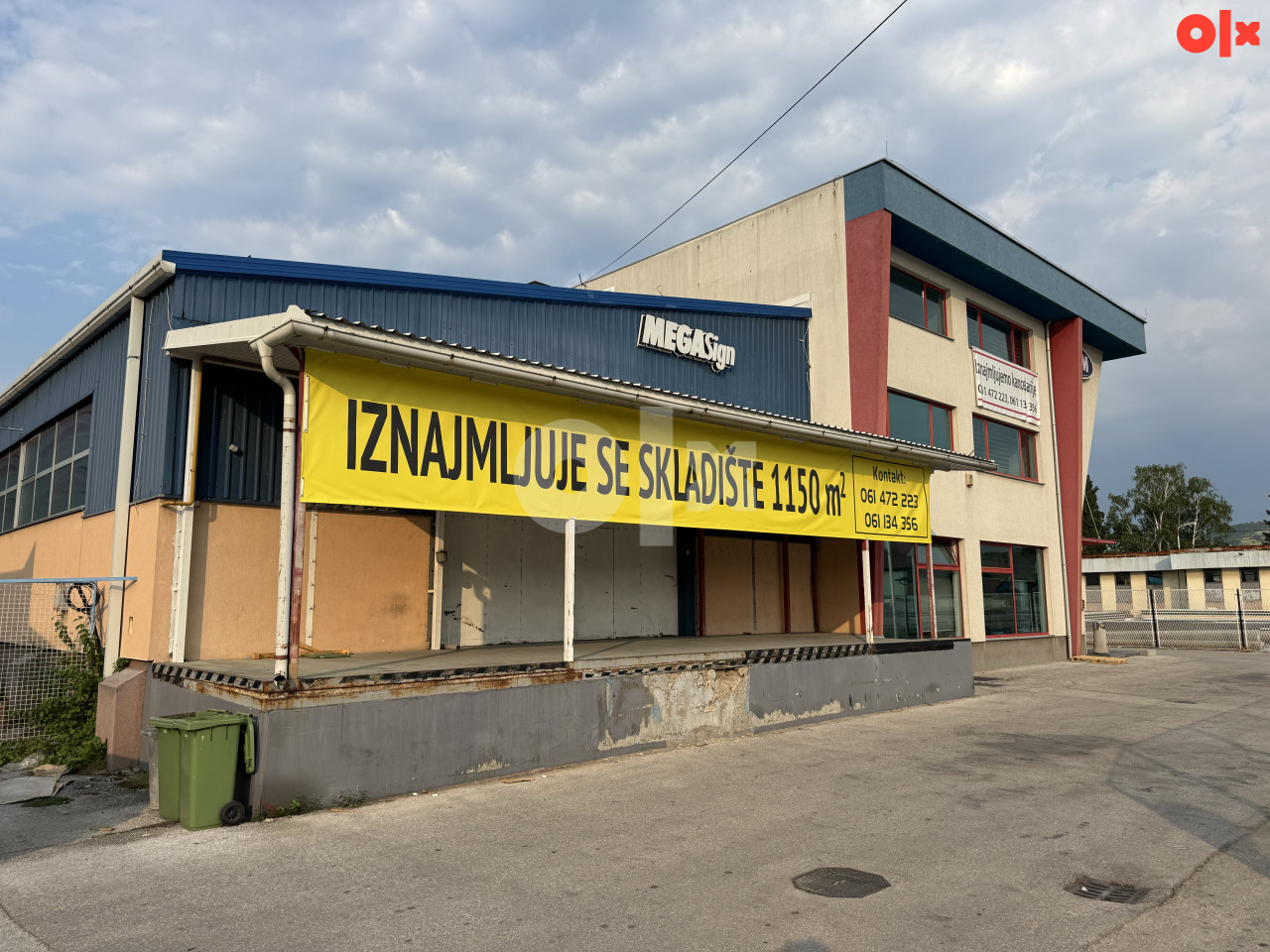 Skladišta i hale Visoko 1150m2