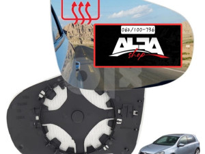 Staklo ogledalo retrovizora Golf 6 Elek oba na stanju