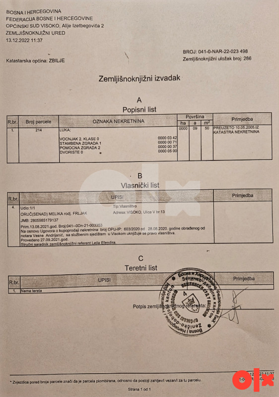 Kuća za izgradnju - Visoko 7