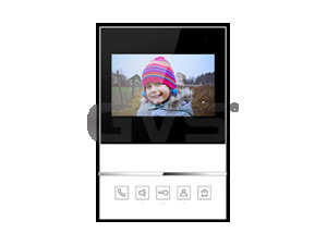 Interfon - unutarnja jedinica 4.3'' touch button, 2 Wire T-IS04-W