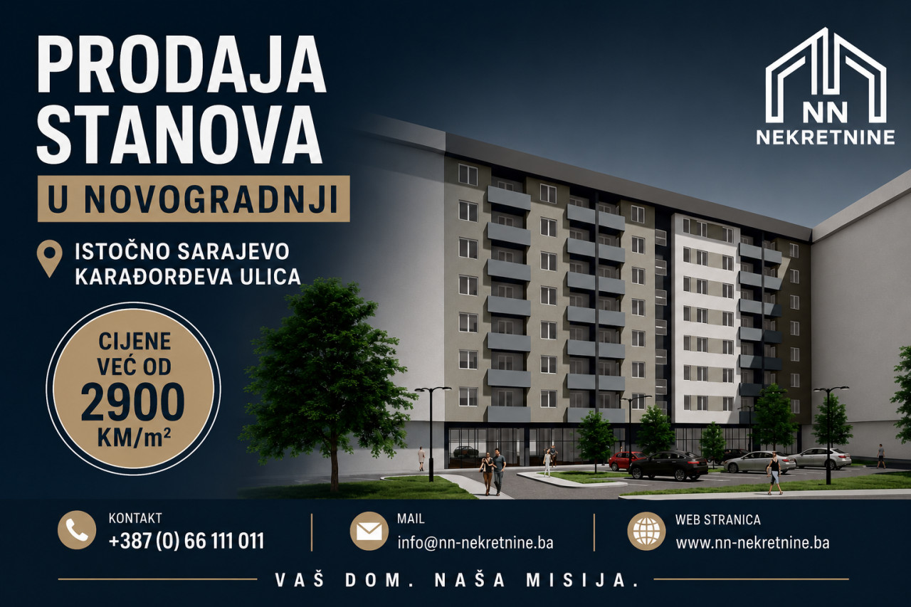 NN Nekretnine : Novogradnja Istočno Sarajevo / Lukavica