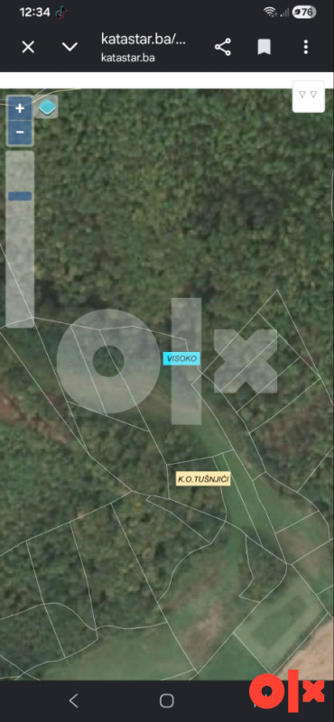 Zemljište Visoko 2