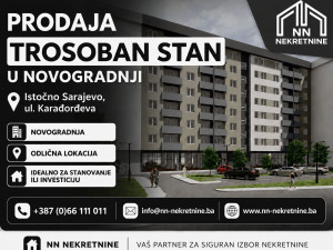 NN Nekretnine : Trosoban stan - Istočno Sarajevo photo 1