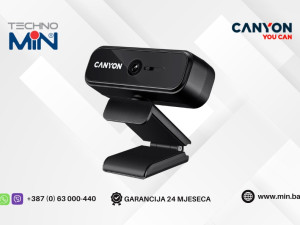 Canyon C2N Web kamera Full HD 1080p 30FPS CNE-HWC2N, Black