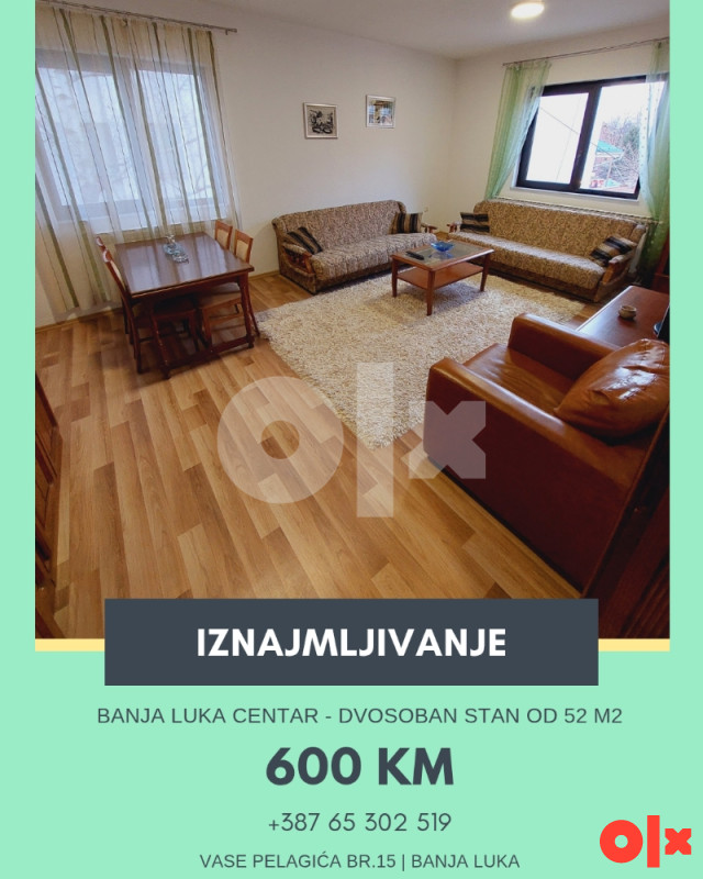 Stan 52 m2 - Banja Luka - 200m od Gospodske