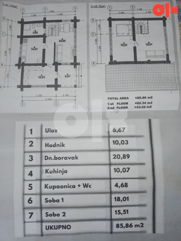 Kuća sa oblicama debljine 16cm 2