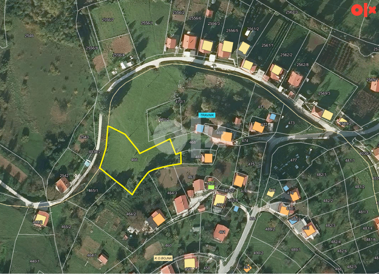 Zemljište Travnik 1867m2 11