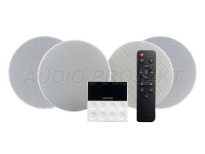 Ozvučenje set FONESTAR KS-WALL-4 4x zvučnik + pojačalo FM/BT/USB
