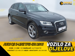 DIJELOVI AUDI Q5 S-LINE 4X4 2.0 TFSI 2015. MJENJAC MOTOR CNCD