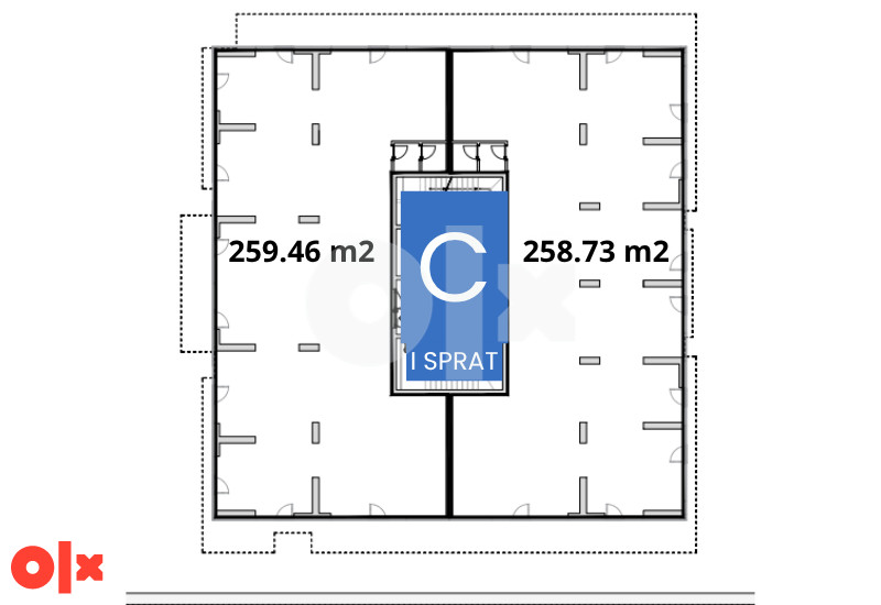 Poslovni prostori Riverside Sarajevo - Novi Grad 33-520 m2 12