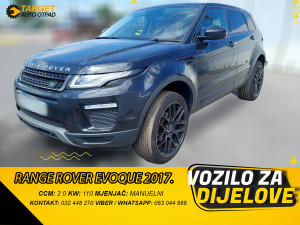 DIJELOVI LAND ROVER RANGE ROVER EVOQUE 2.0 2017 MJENJAC MOTOR