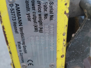 ŽABA AMMANN 750KG