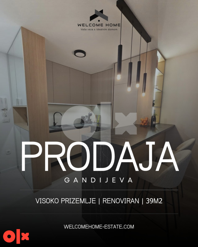 Welcome Home Prodaja Stan Gandijeva - Novi Grad Renovirano 10