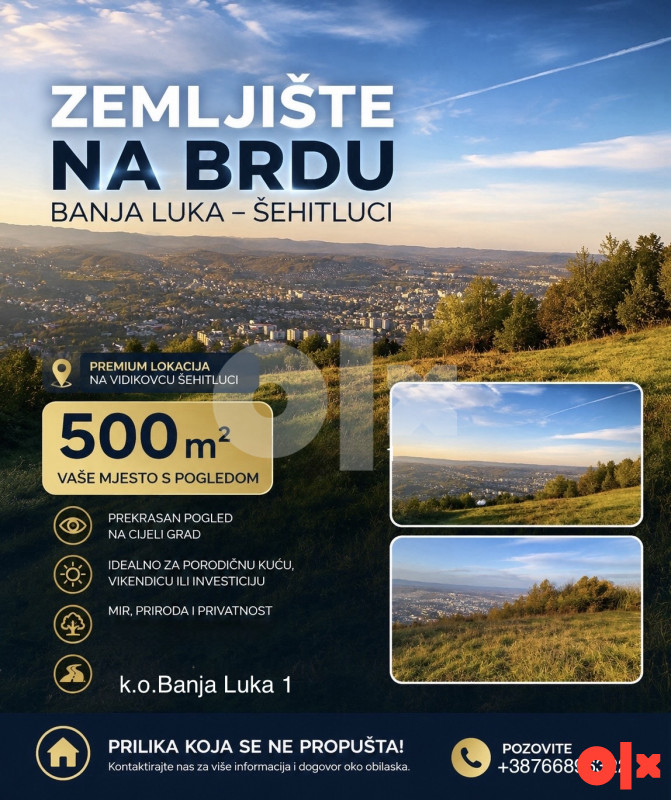Zemljište Banja Luka 500m2