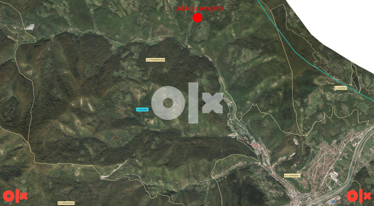 Zemljište Goražde 16500m2