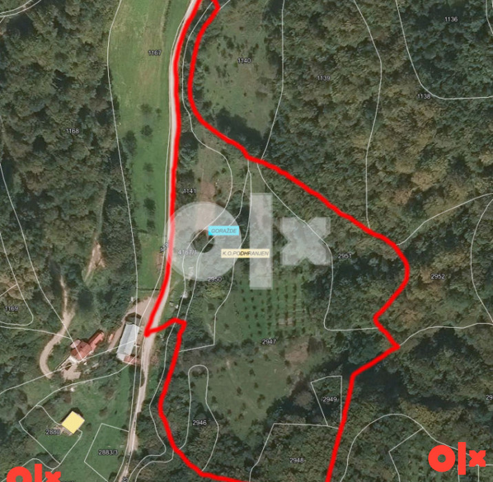 Zemljište Goražde 16500m2 2