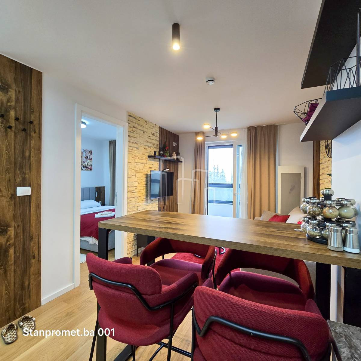 Apartman dvosoban terasa 38m2 Snježna dolina Jahorina 10