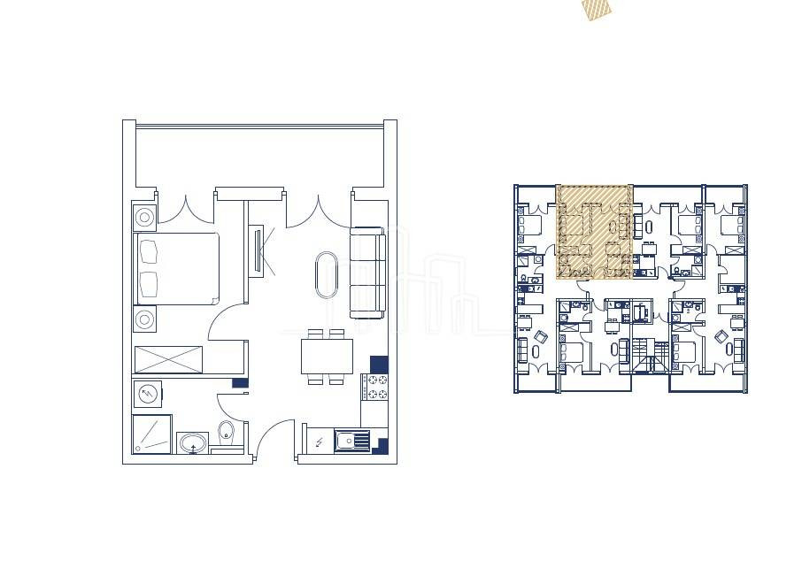 Apartman dvosoban terasa 38m2 Snježna dolina Jahorina 24