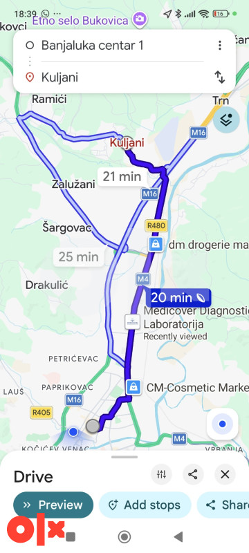 GRAĐEVINSKA PARCELA KULJANI 500m2 VODA-STRUJA NA PARCELI 2