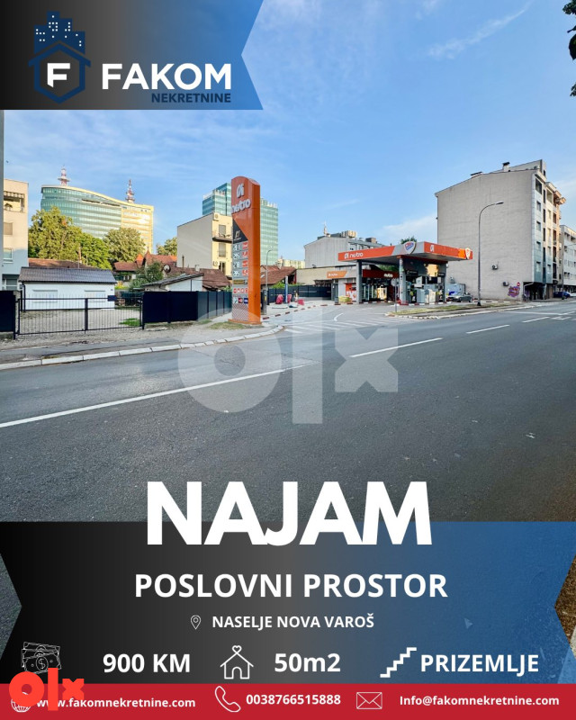 Iznjamljuje se poslovni prostor/kuća na atraktivnoj lokaciji