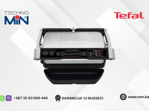 Tefal OptiGrill Initial GC706D34 električni 2000W, Srebrena/Crna