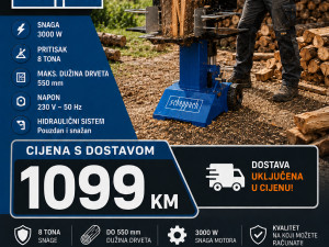 Scheppach vertikalni cjepač za drva HL810 8T